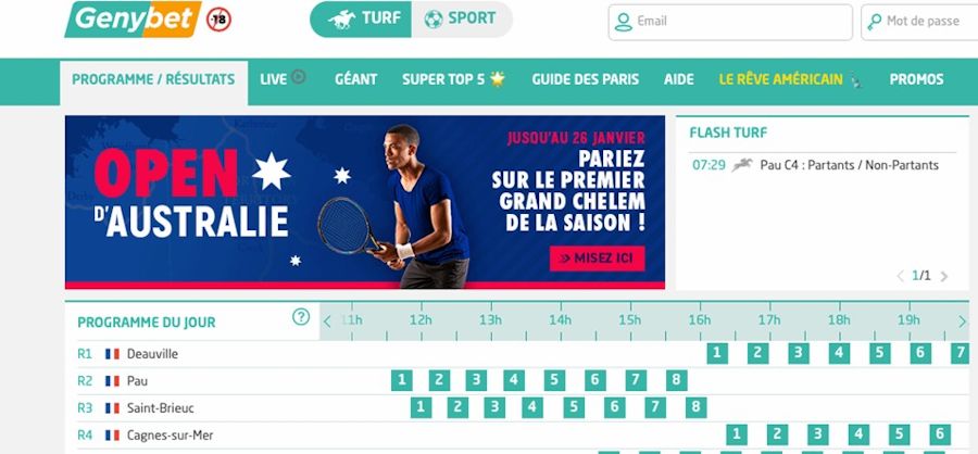 genybet - casino en ligne paris sportif